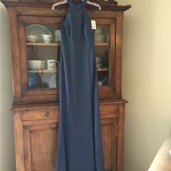 Amsale | Dresses | Amsale Bridesmaid Dress Jacinda In French Blue | Poshmark Amsale | Dresses | Amsale Bridesmaid Dress Jacinda In French Blue | Poshmark